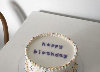 Birthday Cake : soft aesthetic tones of coffee