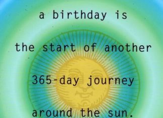 Birthday Decoration : a birthday is the start of another 365-day journey around the sun. enjoy the rid…