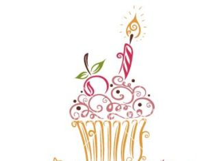Birthday Inspiration: Birthday muffin vector image on