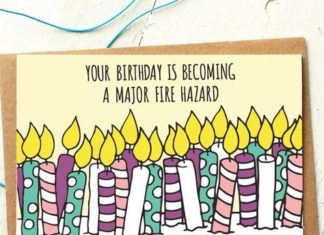 Birthday Quotes : Birthday Fire Hazard Greeting Card