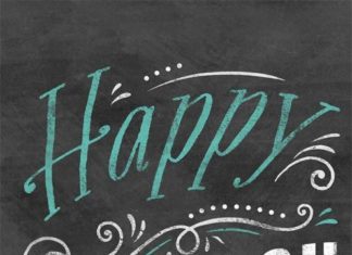 Birthday Quotes : Chalkboard Birthday Card