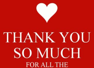 Birthday Quotes : Thank you BIRTHDAY LOVE More