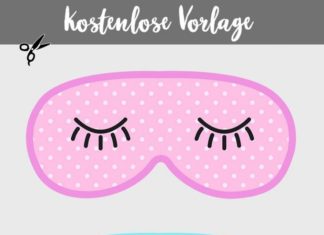 Birthday Inspiration: Einladungskarte für eine Kinder-Pyjamaparty selbst basteln