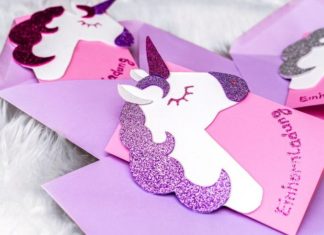 Birthday Inspiration: Einhorn Einladungskarten