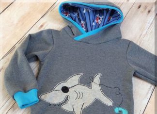 Birthday Inspiration: Stickmuster – 9 Stickdateien- Geburtstag Zahl 1-9 Piraten-Hai – ein Designerstü…