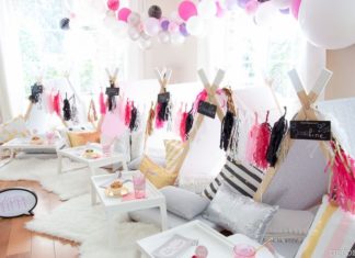 Birthday Inspiration: Tipi Toppi – die perfekte Übernachtungsparty – Geburtstagsfeier
