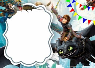 Birthday Inspiration: Free Download How To Train Your Dragon Invitation