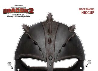 Birthday Inspiration: How To Train Your Dragon 2 Halloween Masks, Pumpkin Stencils and Recipes