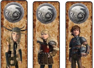 Birthday Inspiration: How to train your dragon 2.. Free printable bookmarks