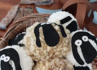 Birthday Inspiration: Pom pom sheep how to train your Dragon