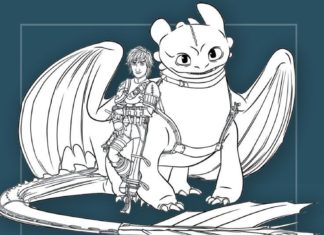 Birthday Inspiration: Wie man einen Drachen ausmalt und Aktivitätsblätter #aktivitatsblatter #ausma…