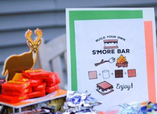 Birthday Party : Make Your Own S’mores Bar