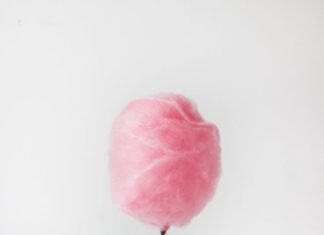 Birthday Decoration : Cotton Candy Cake Topper, party ideas, www.petitepuf.com @PetitePuf