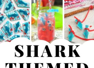 Birthday Party : Shark themed food