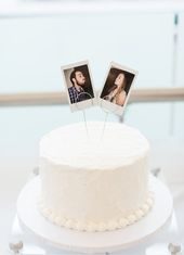 Birthday Cake : Modern Style Library Wedding – Rustic Wedding Chic