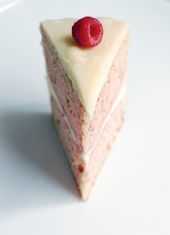 Birthday Cake : pink raspberry cake with buttercream frosting + a birthday party for two | Brooklyn Supper