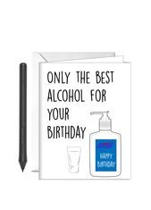 Birthday Quotes : Social Distancing Birthday Card
