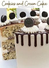 Birthday Cake : Cookies and Cream Cake