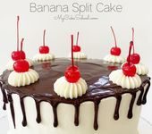 Birthday Cake : Banana Split Layer Cake Recipe