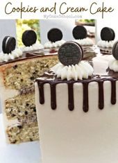 Birthday Cake : Cookies and Cream Cake