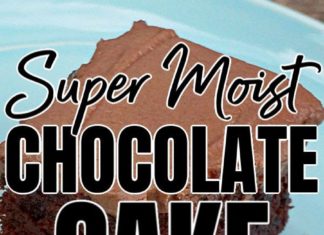 Birthday Cake : Best Ever Chocolate Cake (no eggs, no butter)