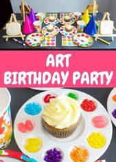 Birthday Party : Art Birthday Party Ideas for Kids
