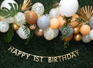 + 74 birthday party decorations : Wild ONE Golden First Birthday Party