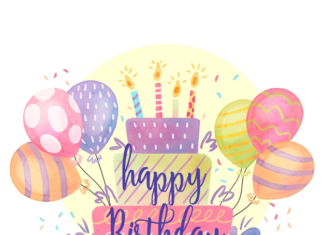 + 112 happy birthday wishes : Download Watercolor Happy Birthday Lettering Background for free