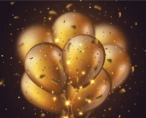 + 112 happy birthday wishes : Golden Balloon Happy Birthday Wishes Card for Grandson | Birthday & Greeting Cards by Davia