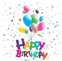+ 112 happy birthday wishes : Happy birthday on a party background happy vector image on VectorStock