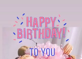 + 112 happy birthday wishes : Printed Sweatshirt