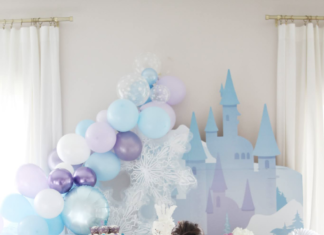+ 74 birthday party decorations : An Elegant Frozen Birthday Party