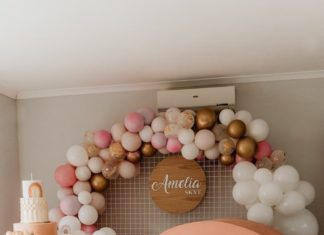 + 74 birthday party decorations : Boho Rainbow Birthday Party