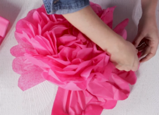 + 74 birthday party decorations : How to Make Giant Tissue Paper Pom-Poms