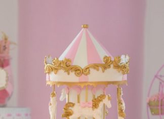 + 74 birthday party decorations : Pink Carousel Birthday Party | Kara’s Party Ideas