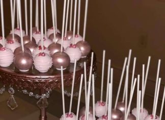 + 74 birthday party decorations : Rose Gold Sweet 16 Birthday Party Ideas | Photo 1 of 19