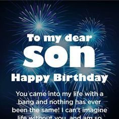 + 112 happy birthday wishes : I Can’t Imagine Life Without You – Happy Birthday Wishes Card for Son | Birthday & Greeting Cards by Davia
