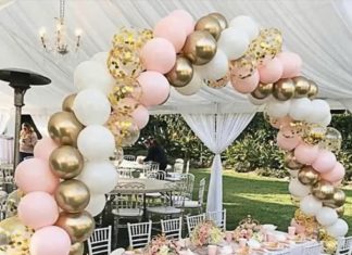 + 74 birthday party decorations : 1set DIY Balloon Garland Kit Arch Set