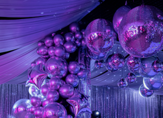 + 74 birthday party decorations : 70s Silver Disco Party Setup | FEEL GOOD EVENTS