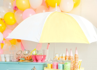 + 74 birthday party decorations : Ice Cream Sorbet Party with the New Lexington Cart | Kara’s Party Ideas