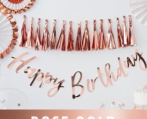 + 74 birthday party decorations : Inspiration for a Stunning Rose Gold Party | Party Delights Blog