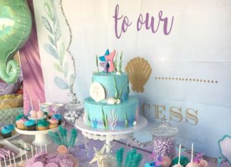 + 74 birthday party decorations : Mermaid Birthday Party Ideas | Photo 1 of 24