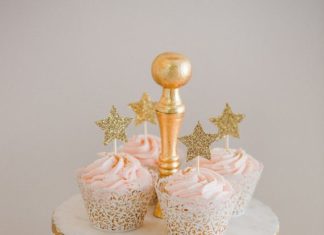 + 74 birthday party decorations : star cupcake toppers | Wedding & Party Ideas