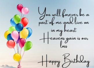 + 112 happy birthday wishes : 70 Happy Birthday in Heaven Quotes with Images