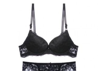 + 74 birthday party decorations : 2Pcs Sexy Women Bra Sets – Black / 75B