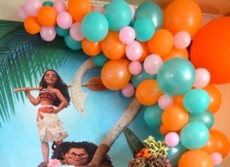 + 74 birthday party decorations : Chic Moana Birthday Party | Kara’s Party Ideas
