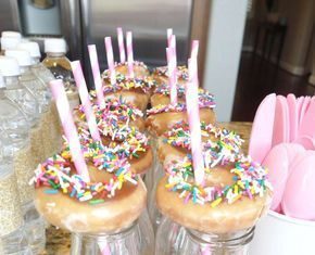 + 74 birthday party decorations : Donuts and Mimosas Birthday Party Ideas | Photo 6 of 21