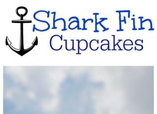 + 74 birthday party decorations : How to Make Shark Week inspired Easy DIY Shark Cupcakes! The perfect cupcake to celebrate Shark Week, Under the sea Ocean kids birthday party,