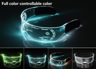 + 74 birthday party decorations : LED Glasses EL Wire Neon Party Luminous LED Glasses Light Up Glasses Rave Costume Party Decor DJ SunGlasses Halloween Decoration – A
