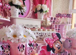 + 74 birthday party decorations : Minie mouse Birthday Party Ideas | Photo 1 of 18